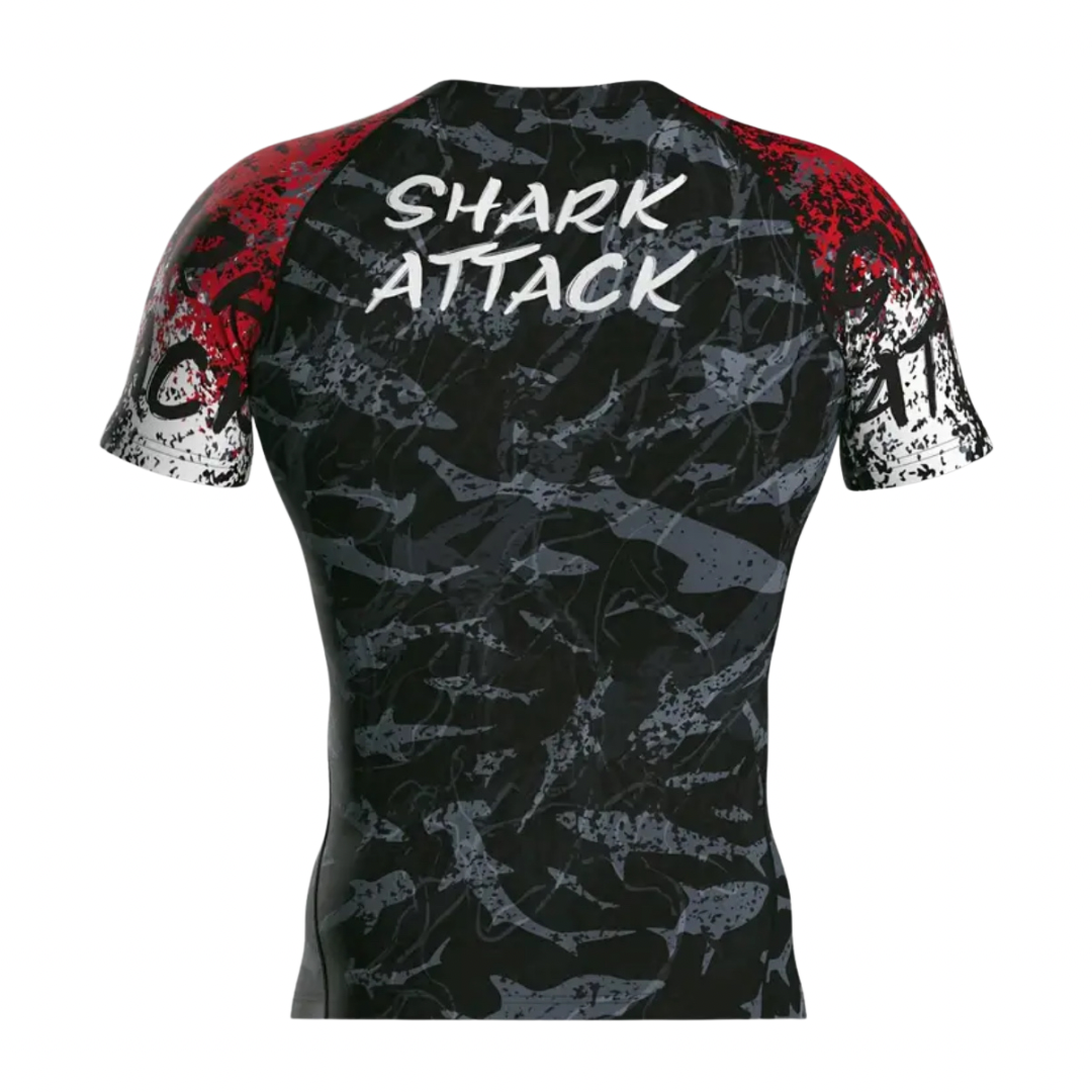 Rushguard “shark attack”