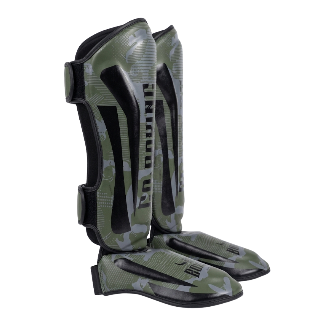 GoBoxing Štitnici za noge - zeleni