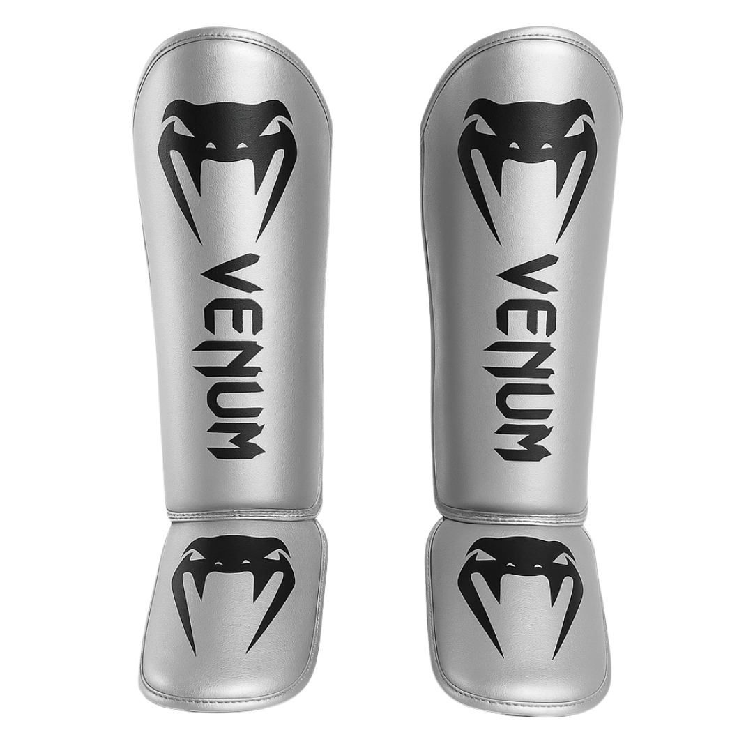 Venum štitnici za podkolenice - srebrni