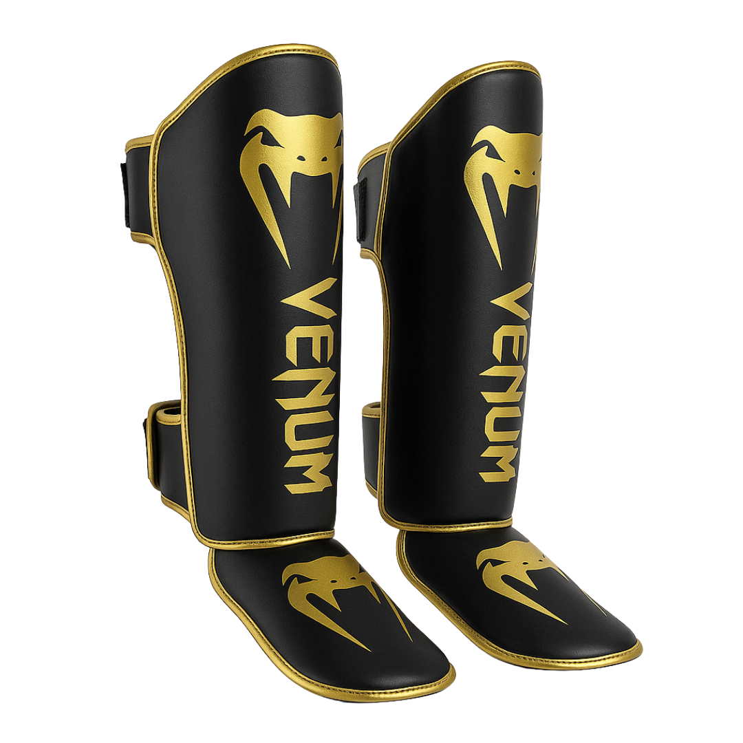 Venum štitnici za podkolenice - crni