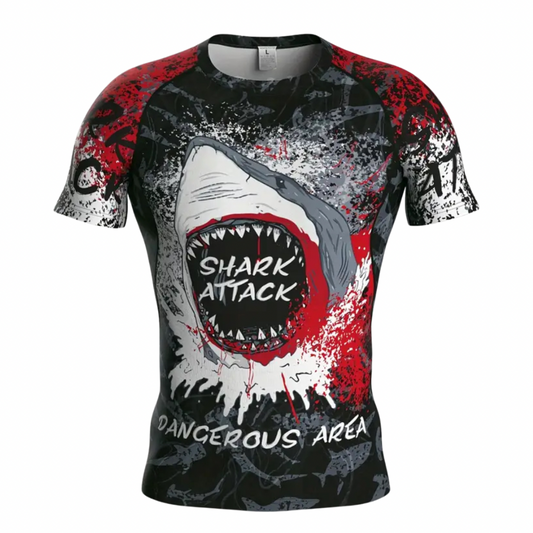 Rushguard “shark attack”