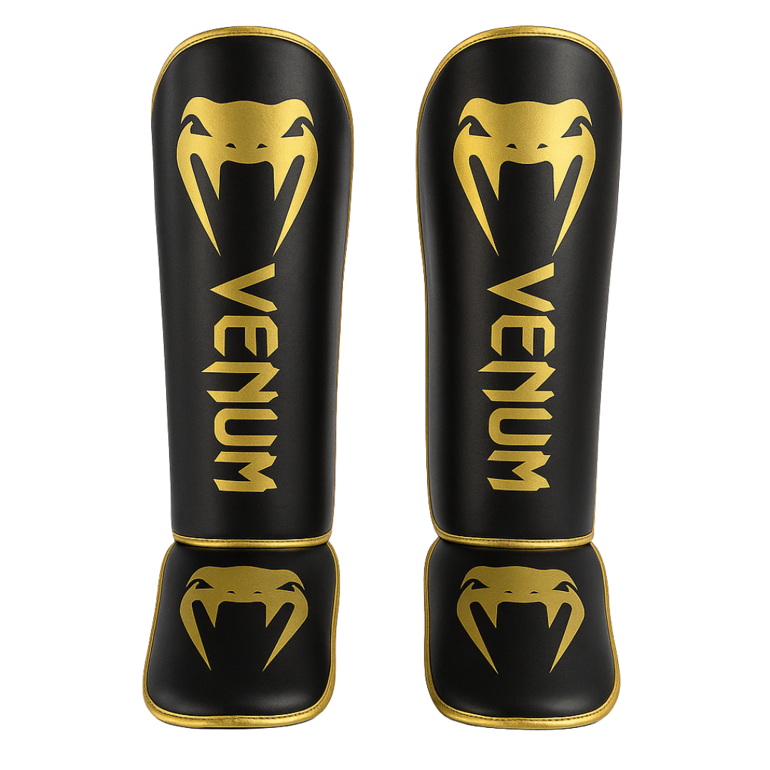 Venum štitnici za podkolenice - crni