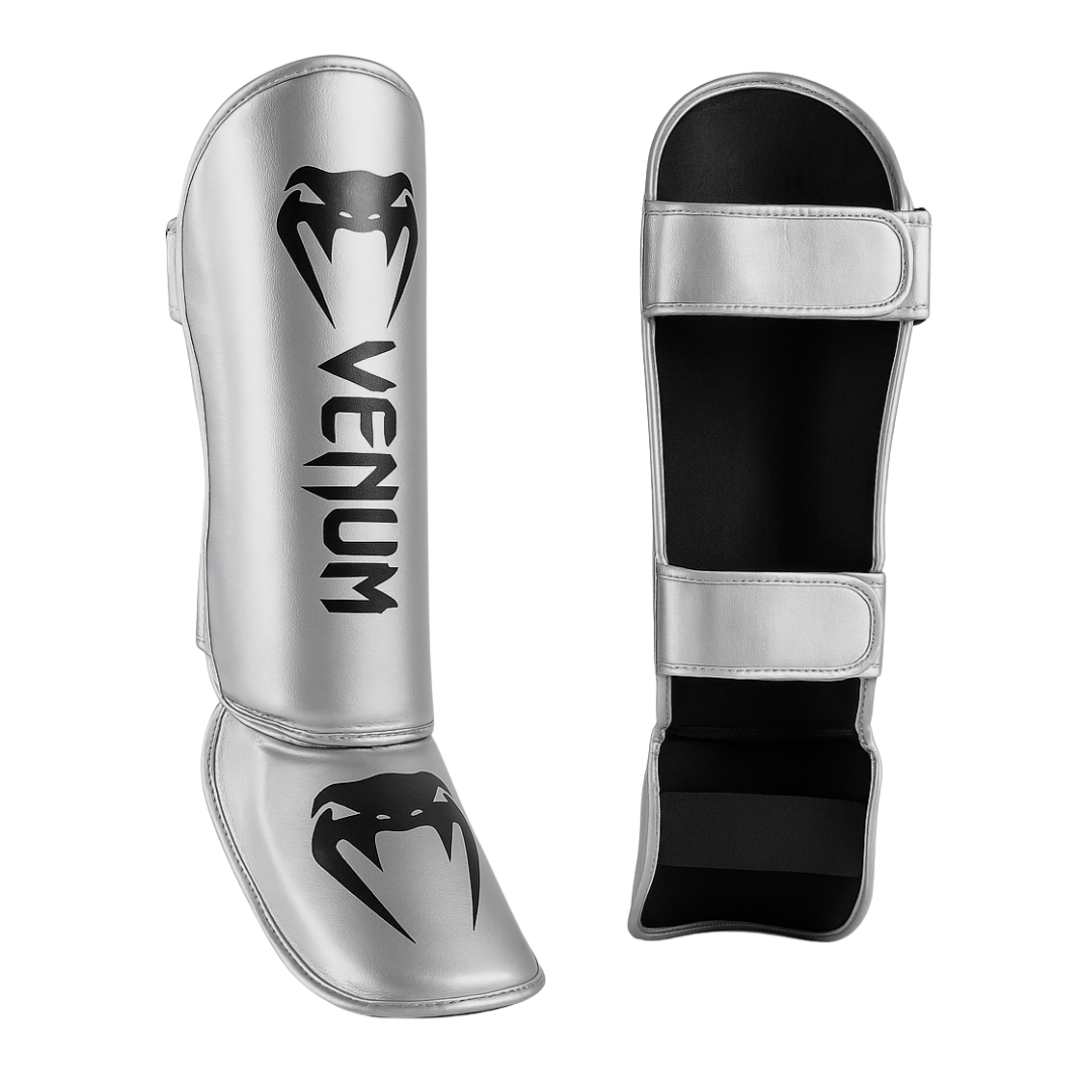 Venum štitnici za podkolenice - srebrni
